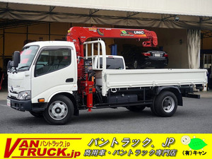 令和1992 Toyota Dyna Crane 4-stage long 3.5t積 radio control 2.6t吊 セイコーラック クリアランスソナー Bカメラ ATvehicle