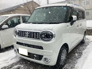 【諸費用コミ】:◇北海道◇苫小牧◇ 令和4年 スズキ ワゴンRスマイル ハイブリッド(HYBRID) X 4WD 純正9インチSD