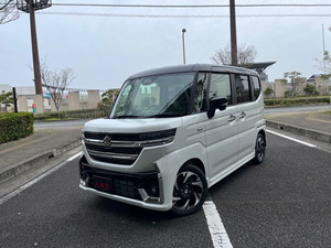 【諸費用コミ】:★中古vehicle★愛媛Prefecture発★ Suzuki スペーシアcustom Hybrid(HYBRID) XS