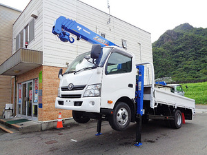 【諸費用コミ】:【岐阜Prefecture・truck専門店】 2015 Toyota Dyna Self loader UnicvehicleセルフCrane