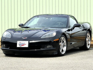 【諸費用コミ】:兵庫Prefecture姫路市発 【自社ローンOK】 2005 Chevrolet Corvette 6.0 C6/Black革/HUD/フルセグNavigation