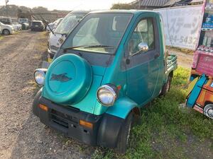 【諸費用コミ】:【栃木Prefecture潮来市】から出品 1996 Daihatsu MidgetBタイプ Green MT Audioincluded