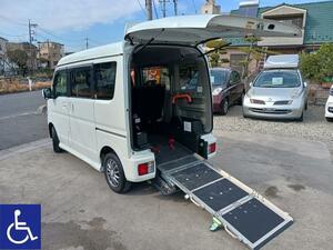 【諸費用コミ】:★埼玉Prefecture草加市発★Vehicle for disabled多数★ 2015 Every Wagon JPturbo Vehicle for disabled スローパー 分割式リア