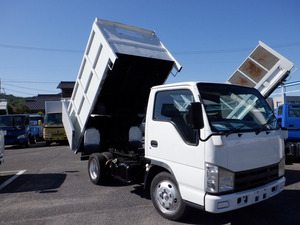 【諸費用コミ】返金保証included:2007 Isuzu Elf2t深Dump truck 5速 3ペダル 荷台内寸304㎝159㎝110㎝ 土砂禁Dump truck