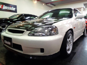 返金保証included:1997 CivicタイプR 1.6 後期仕様Body kitカーボンボンネット赤Recaro