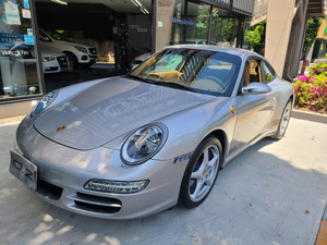 【諸費用コミ】返金保証included:2007 Porsche 911 カレラ4 TiptronicS 4WD 15.200キロ パワークラフトマフラー