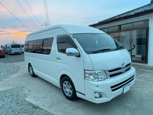 【諸費用コミ】:坂東市発★ 2013 HiAce Commuter NavigationTVバックモニタ Power sliding door