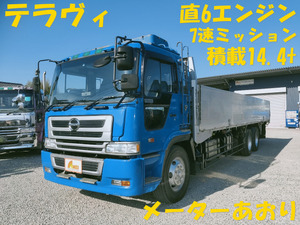 [1351] テラヴィ アルミブロックFlat body 直6engine Meterあおり 7MT 25tベース Profia☆