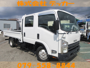 【諸費用コミ】:2009 Isuzu Elf 2tonne Double cab long MT Isuzu IsuzuElf Wキャブ Wキャブlong 6速