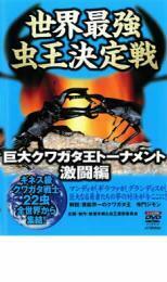 ケース無::【ご奉仕価格】世界最強 虫王決定戦 巨大クワガタ王トーナメント 激闘編 レンタル落ち 中古 DVD