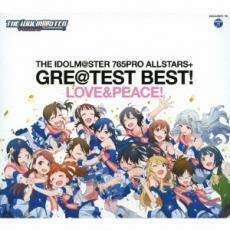 ケース無::【ご奉仕価格】THE IDOLM@STER 765PRO ALLSTARS+ GRE@TEST BEST! LOVE＆PEACE! 2CD レンタル落ち 中古 CD