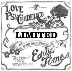[502] CD LOVE PSYCHEDELICO Early Times 通常盤 1枚組 特典なし ケース交換