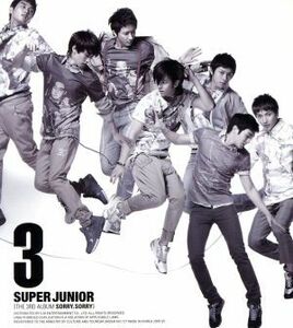 ケース無::【ご奉仕価格】Sorry Sorry Super Junior Vol.3 Version C 輸入盤 レンタル落ち 中古 CD