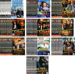 ケース無::【ご奉仕価格】CSI:マイアミ 全80枚 シーズン 1、2、3、4、5、6、7、8、9、ファイナル レンタル落ち 全巻セット 中古 DVD