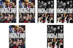 HiGH＆LOW 全6枚 SEASON1、SEASON2 全巻セット DVD テレビドラマ