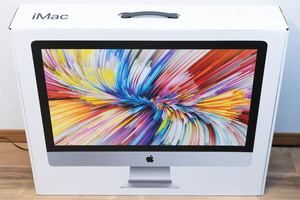 インテルMacの最高級モデル　iMac 27インチ Core i9 8コア16スレッド、3.6GHz　メモリ64GB　Radeon Pro Vega 48　SSD1TB