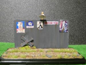 5-2) Showa Retro 1/43~1/32 model minicar LED attaching exhibition pcs geo llama base final product case attaching 