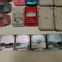 5t1246f2t ジャンク 計15点 GAMEBOY/ADVANCE/ADVANCE SP 任天堂 DMG‐01 MGB-001 CGB‐001 AGB-001 AGS-001等 ゲームボーイ まとめ売り_画像9