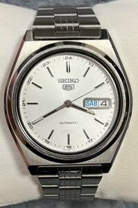 SEIKO 7s26-8760　セイコー5 デイデイト　メンズ 自動巻【稼動品】