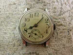 * Elgin small second hand winding wristwatch * junk 