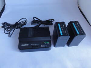 ★SONY充電器（BC-U1）+バッテリー（BP-U60）2個　セット　即決★