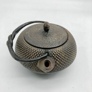 090509南部鉄瓶 茶道具 南部鉄器 茶器 急須 火鉢 伝統工芸岩鋳 の画像2