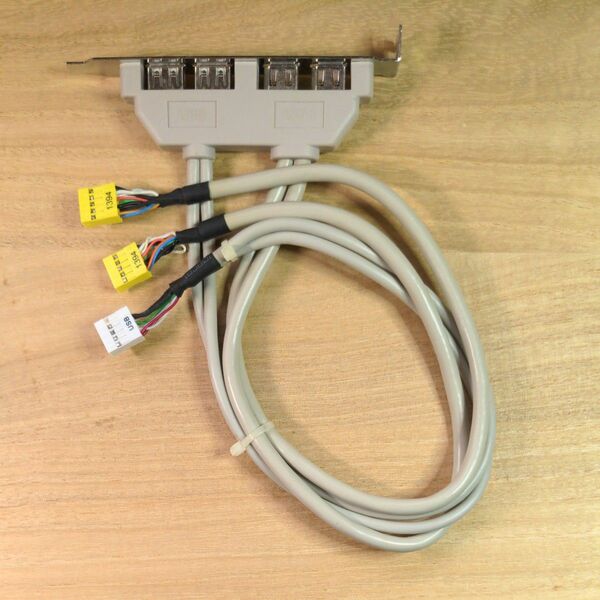 RRS03 I/Oブラケット USB2.0×2、IEEE1394×2