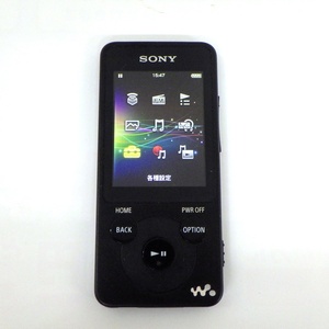 A24-1078　SONY ソニー　WALKMAN　ウォークマン　NW-E083　4GB　ブラック　黒　ポータブル　ノイズキャンセリング　現状品　レタパプラス可