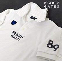 ★新品正規品 PEARLYGATES/パーリーゲイツメンズ 半袖カノコポロシャツ 4(M)　抜群の通気性、吸収拡散、肌触り　日本製_画像1