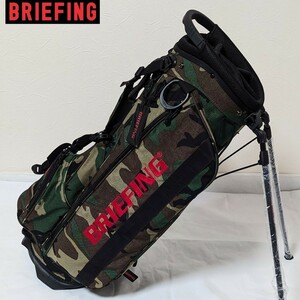 ★新品正規品 BRIEFING/ブリーフィング ゴルフキャディーバッグ カモフラ