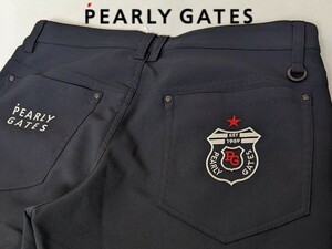 * new goods regular goods spring summer PEARLYGATES/ Pearly Gates men's 5 pocket do Be stretch pants 5(L) eminent stretch ., suction speed ..,UV cut 