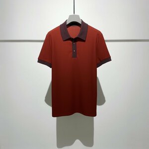 送料無料　ブルネロクチネリ　BRUNELLO CUCINELLI メンズ　Tシャツ　ポロシャツ　無地　ビジネス　半袖　M-3XL　サイズ選択可能　4381