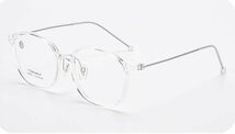 送料無料　超軽量　メガネフレーム　タテ眼鏡　レンズ交換可能　セルフレーム　ブルーライトカット　男女兼用　 sc0216_画像2