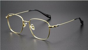 送料無料　超軽量　フルリム　チタン　クラシック　タテ眼鏡　レンズ交換可能 メガネフレーム　トレロ　　男女兼用 　sc0415