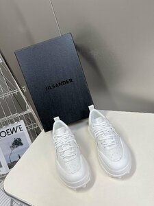 JIL SANDER ジルサンダー　スニーカー　スポーツシューズ　厚底　牛革　35-40　サイズ選択可能　2843