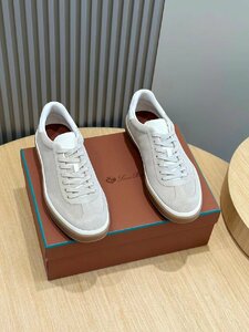 loro piana　ロロピアーナ　メンズ　スニーカー　レザー　スポーツ　靴　シューズ　新品　色豊富　39-44　サイズ選択可能　4172