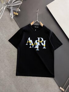 送料無料　AMIRI　アミリ メンズ　Tシャツ　半袖　文字ロゴ　新品　M-3XL　サイズ選択可能　3667