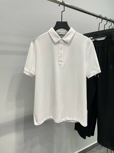 送料無料　ブルネロクチネリ　BRUNELLO CUCINELLI メンズ　ポロシャツ　半袖　Tシャツ　無地　ビジネス　S-XXL　サイズ選択可能　4446