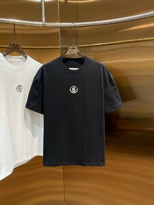 送料無料　Maison Margiela マルタンマルジェラ　メンズ　Tシャツ　半袖　数字ロゴ　丸首　男女兼用　S-XL　サイズ選択可能　MM6　3996
