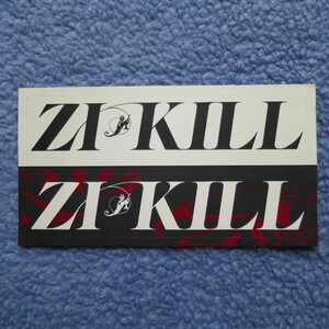 ZI:KILL ジキル 1992 OPEN THE GATE 天国への階段 ステッカー　TUSK/KEN/SEIICHI/EBY