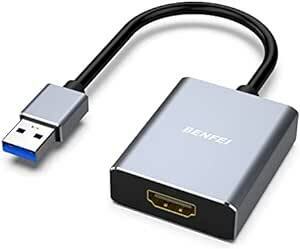BENFEI USB 3.0 - HDMI アダプター、Windows 11、Windows 10、Windows 8.1、Win