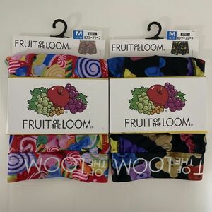 新品☆ フルーツオブザルーム FRUITS OF THE LOOM 前閉じ ボクサーパンツ 2枚（Mサイズ）