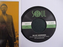 The Masqueraders ： Oh My Goodness 7'' / 45s ★ Soul / '67年の未発表曲 ☆ c/w We Fell In Love // 5点で送料無料_画像3
