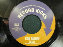 Trio Valore ： Crazy 7'' / 45s ★ Gnarles Barkley 名曲をインスト・オルガン・コンボでMODにカバー! ☆ c/w #Liars And Cheaters_画像1