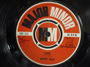 Johnny Nash ： Cupid 7'' / 45s (( Sam Cooke 名曲 Rocksteady - Reggae カバー )) c/w People In Love (( 落札5点で送料当方負担