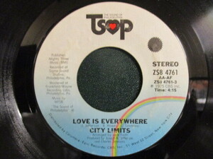 City Limits ： Love Is Everywhere 7'' / 45s (( Soul )) c/w Uncle James (( 落札5点で送料当方負担