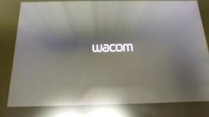 Wacom DTK-2700 liquid crystal pen tablet 27 type accessory almost equipped original box attaching electrification verification only 