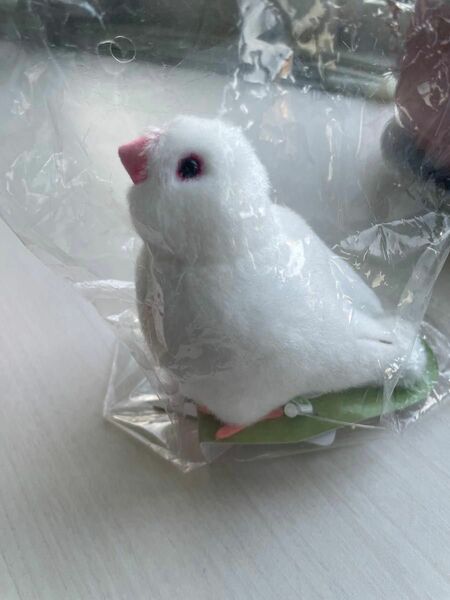 ことりのね 吉徳ぬいぐるみ 白文鳥