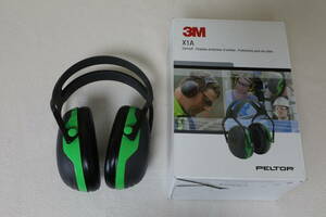 s Lee M (3M) 3M PELTOR earmuffs X1A domestic regular goods soundproofing headphone type green 