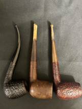 パイプ 喫煙具 OLD BRIAR MADE 喫煙グッズ リペア danmore COGNAC 英国の有名作家　Willmer　チャラタン系　3点_画像8